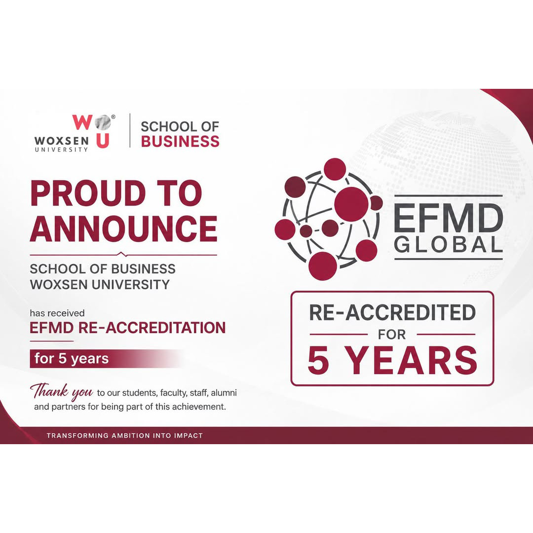 Woxsen School of Business Secures EFMD Global Re-Accreditation for Five Years