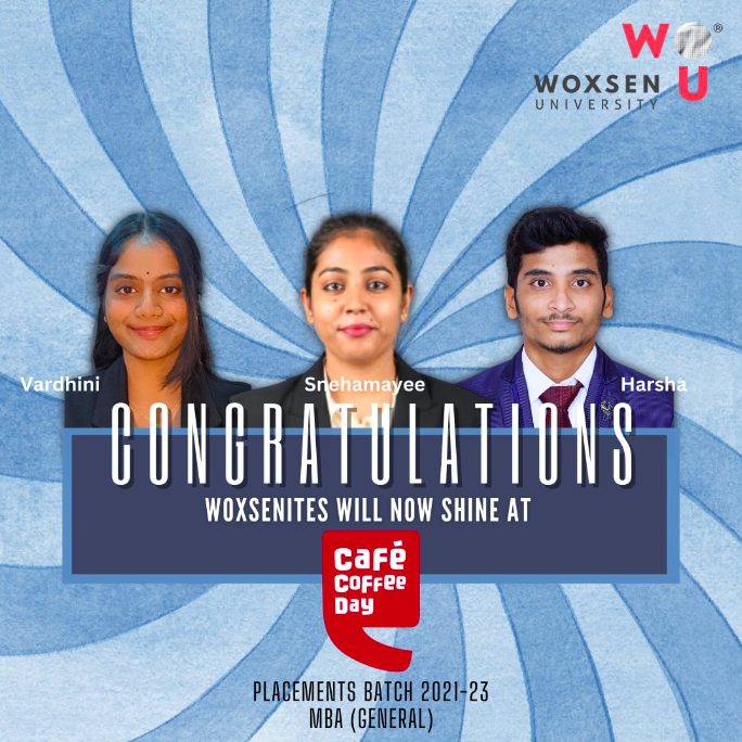 Woxsen Placements | Cafe Coffee Day