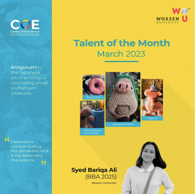 Talent of the Month | Art of Japanese knitting by Syed Bariqa Ali