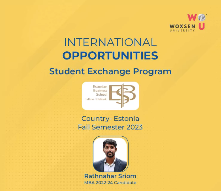 International Opportunities | Rathnahar Sriom at Estonian Business School