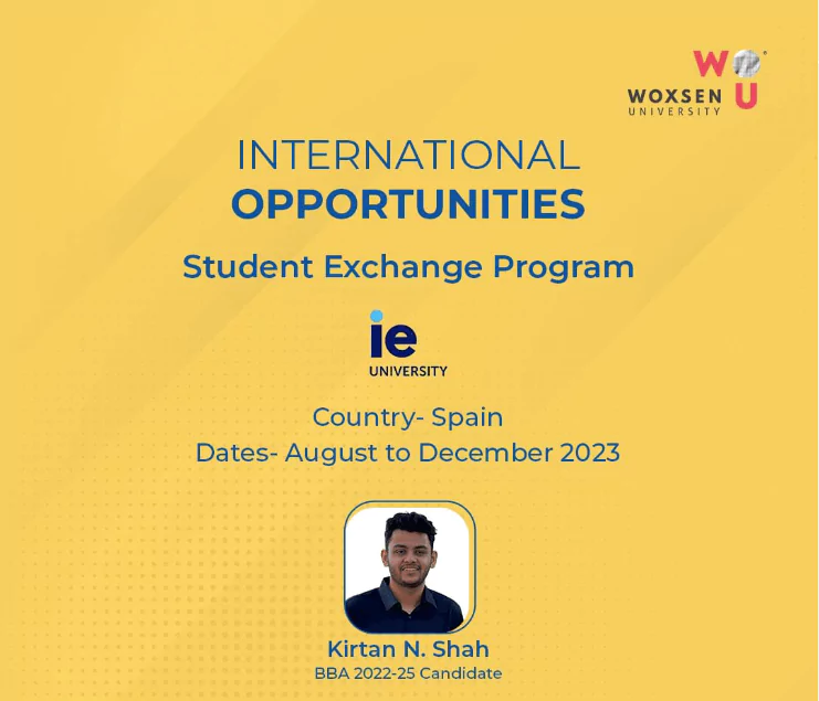 International Opportunities | Kirtan N. Shah at IE University