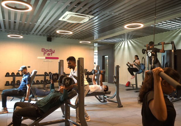 Life Fitness Gym Woxsen University