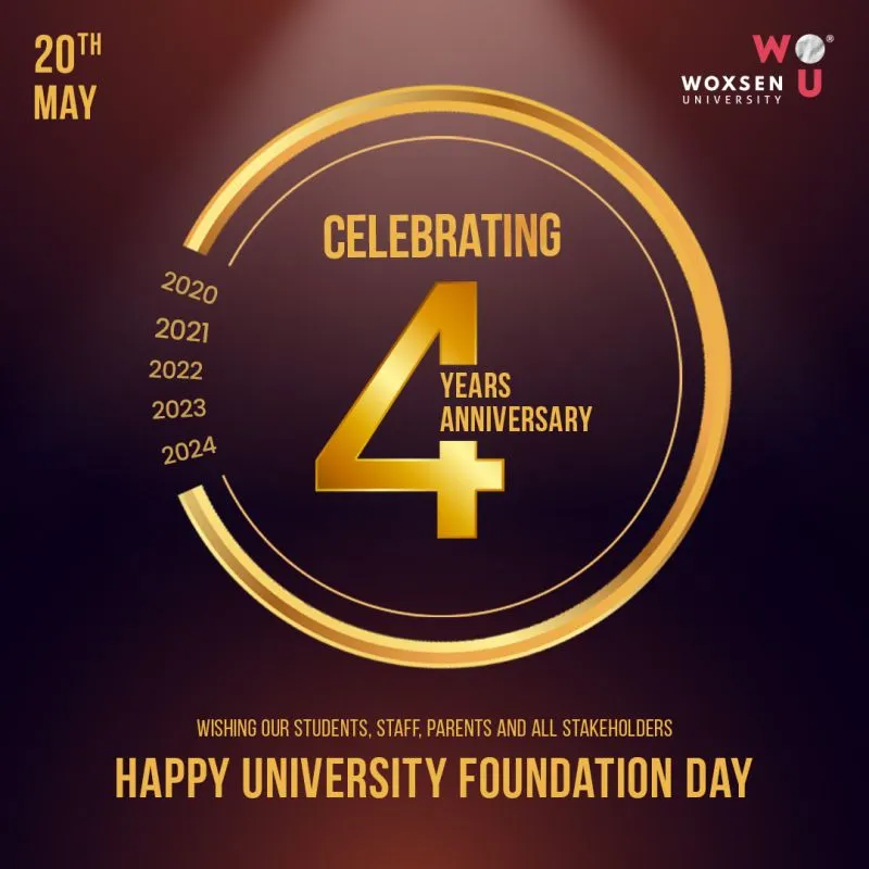 Woxsen Completes 4 incredible years as Woxsen Univeristy!