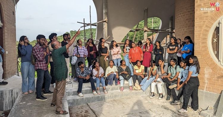 Woxsen's Architecture School Hosts Workshop with Ar. Sathya Prakash, Inspiring Hands-On Learning