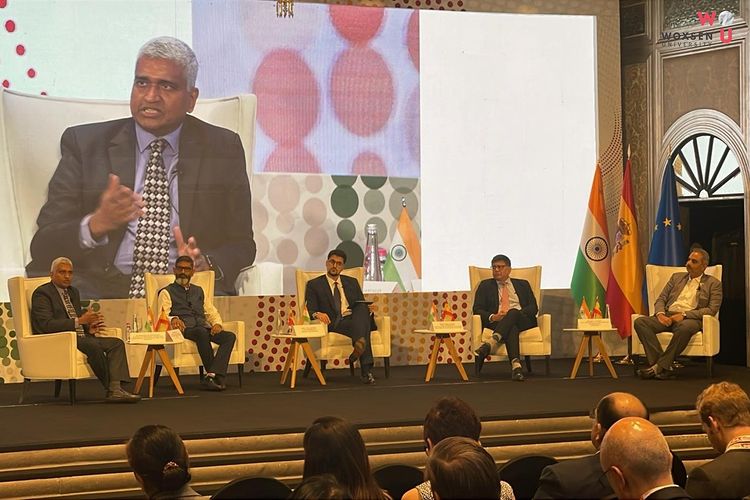 Dr. Raul Villamarin Rodriguez represents Woxsen at Spain-India Summit, moderates AI panel