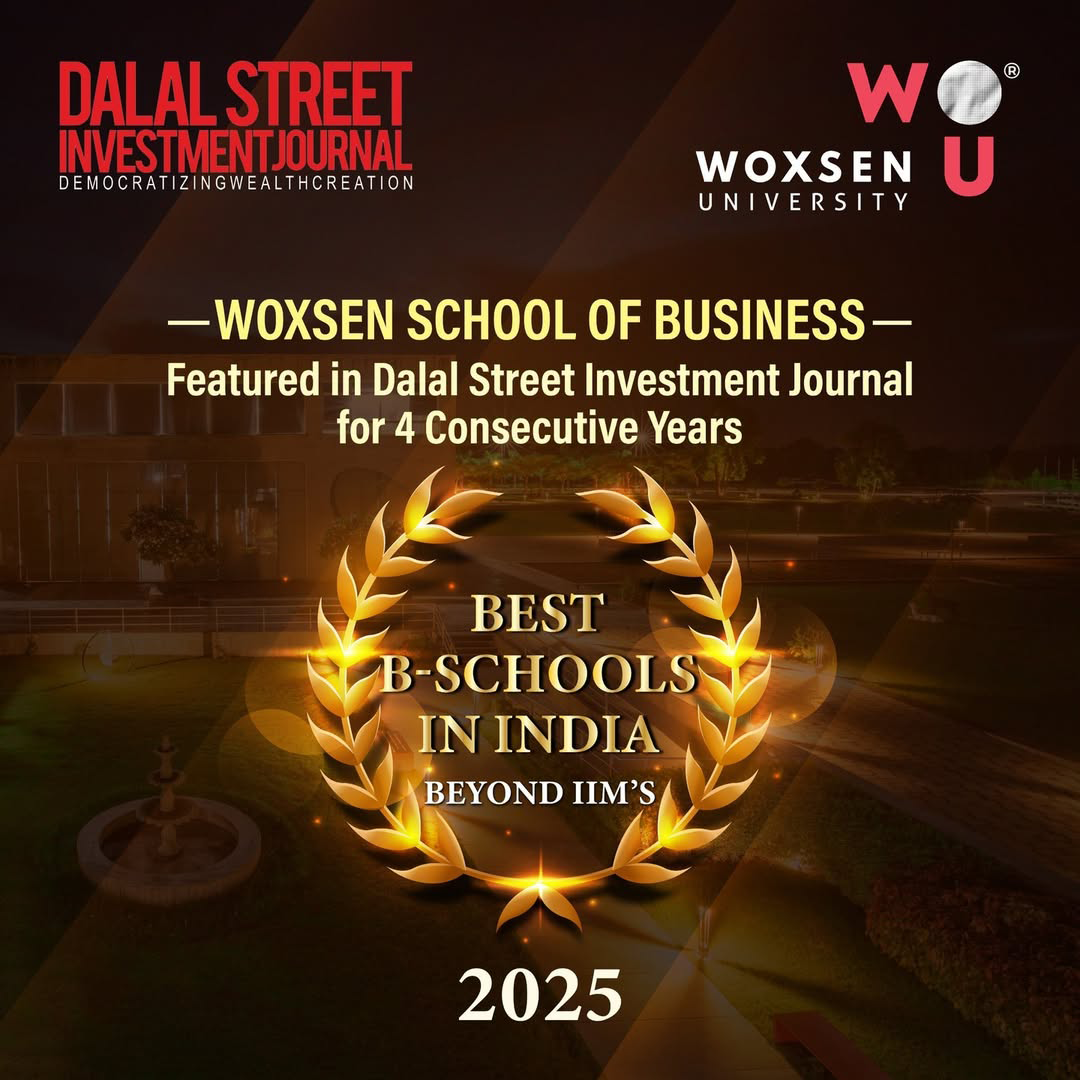 Woxsen University School of Business Recognized Among India’s Best B-Schools in 2025