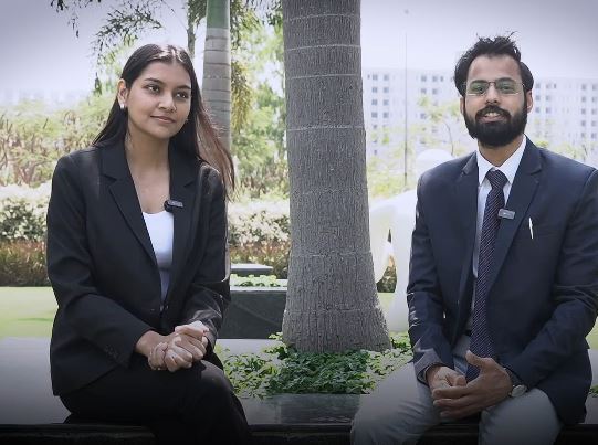 Woxsen MBA Students Ojaswa & Kirti Begin Careers at INRY as Consultant & Associate