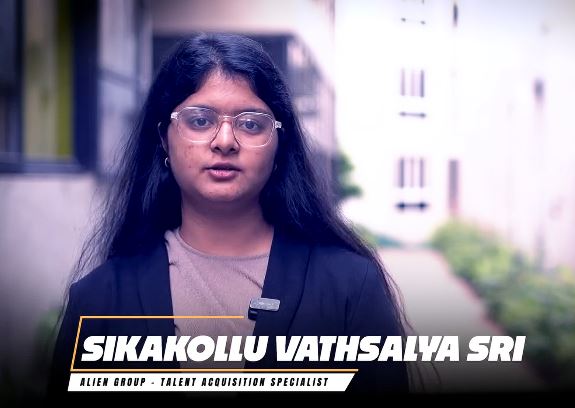Woxsen’s Vathsalya Sri (MBA 2023–25) Joins Alien Group as Talent Acquisition Specialist
