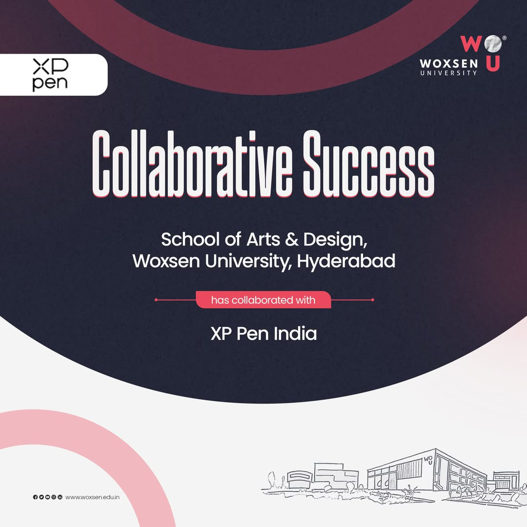 Woxsen SoAD Signs MoU with XP-Pen India to Boost Digital Design Learning & Innovation