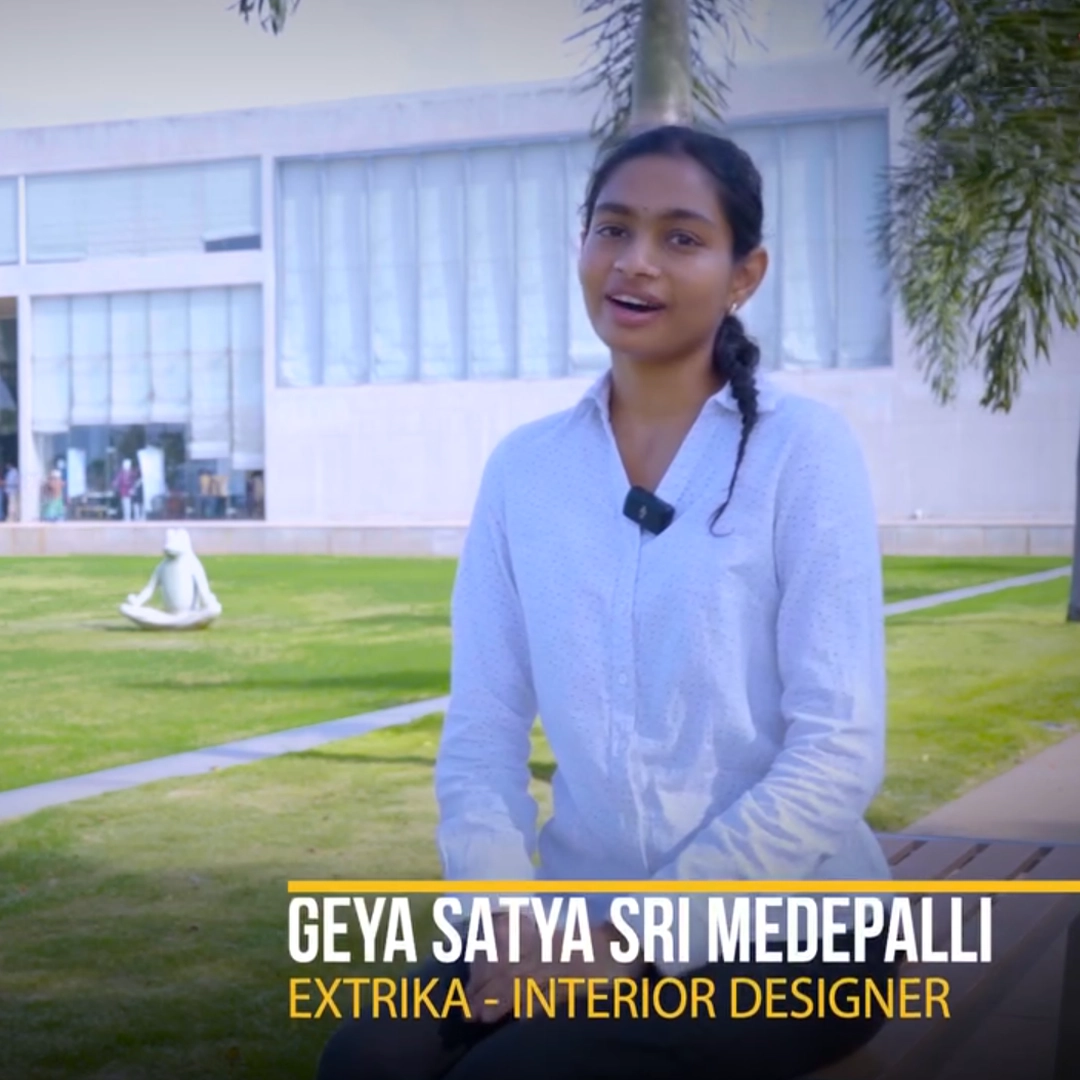 Geya Satya Sri Medepalli Secures Interior Designer Role at Extrika Spaces & Developers