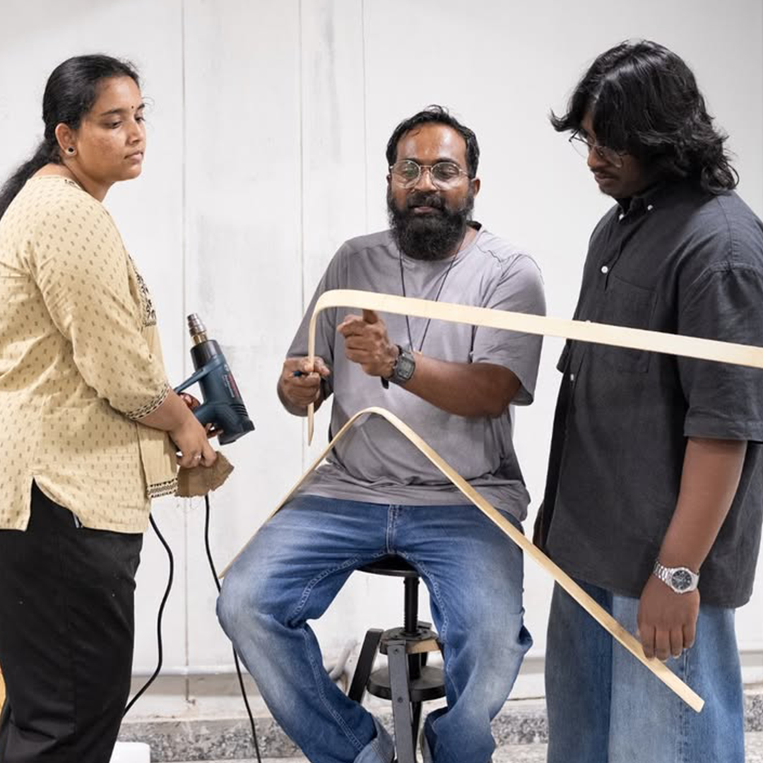 SOAD explores sustainable design through wood & bamboo in hands-on material elective