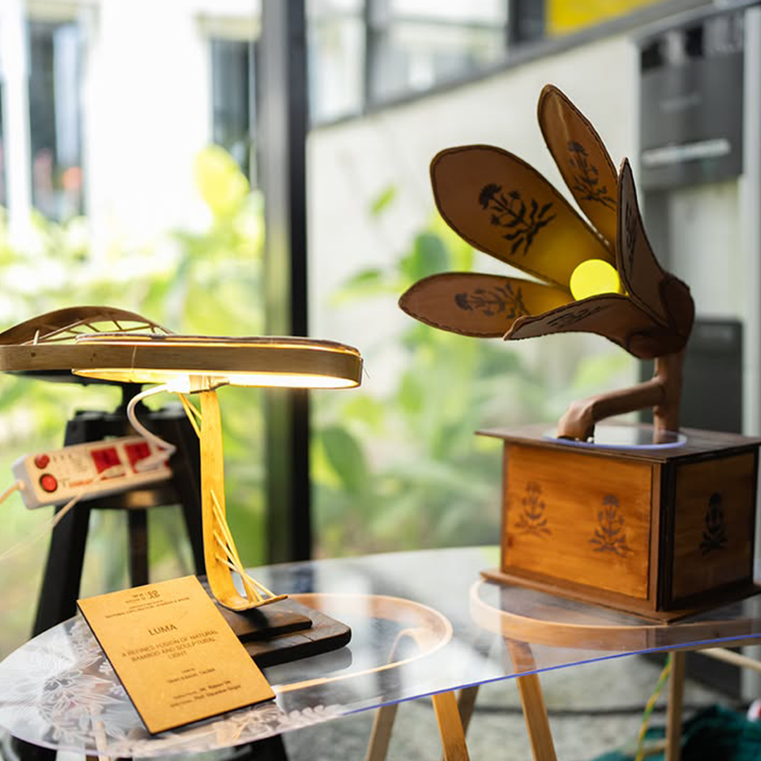 Material Narratives: SOAD students showcase bamboo & leather in sustainable design
