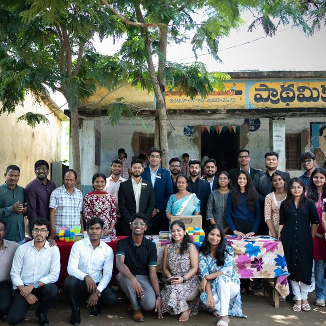 Students from Woxsen University's TANTRA OPS CLUB