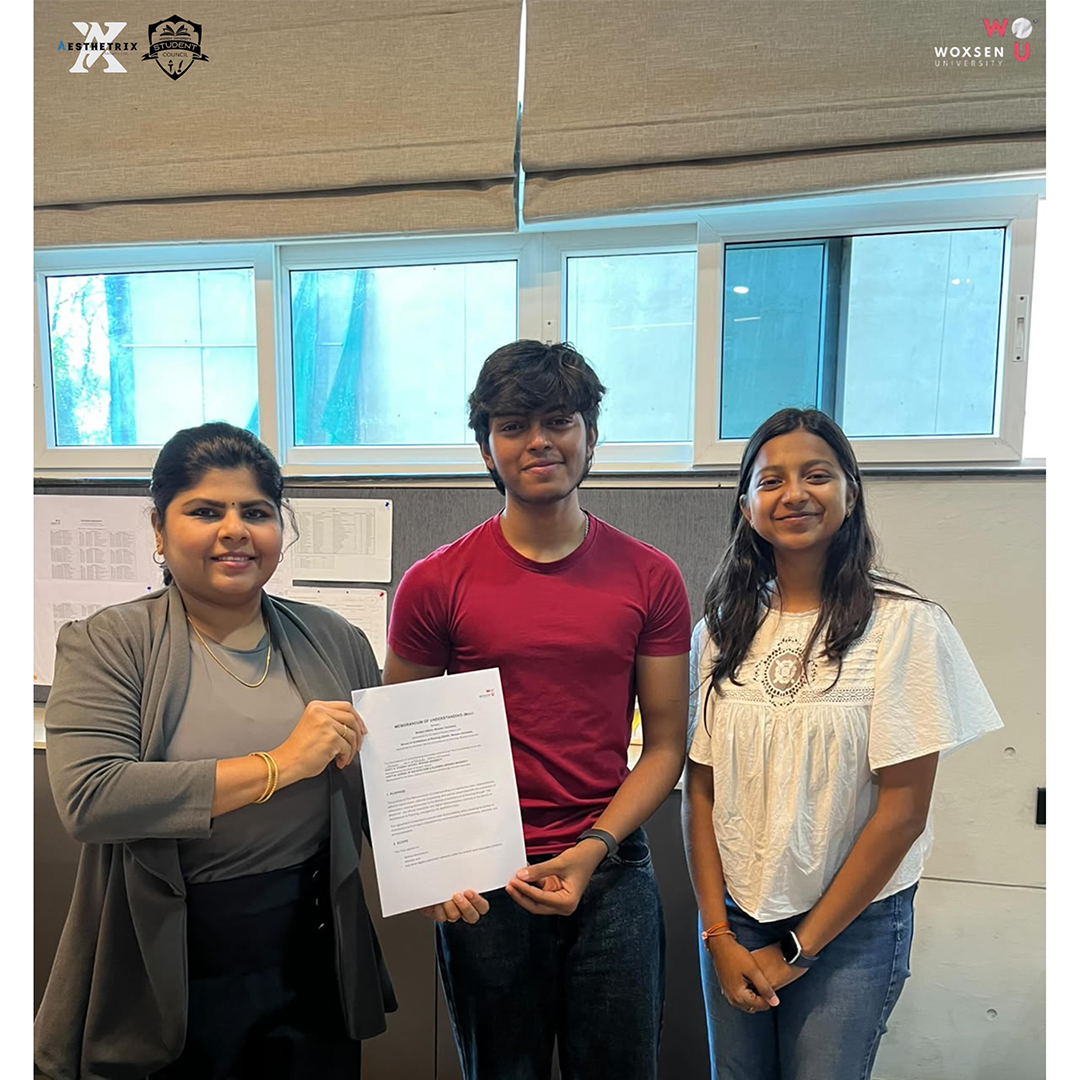 Woxsen School of Architecture and Planning Signs MoU with Student Council to Launch The Blueprint Newsletter