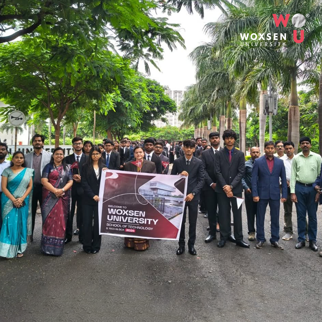 Deekshaarambh 2026: Woxsen Technology Students Mark a Proud Beginning with March Past