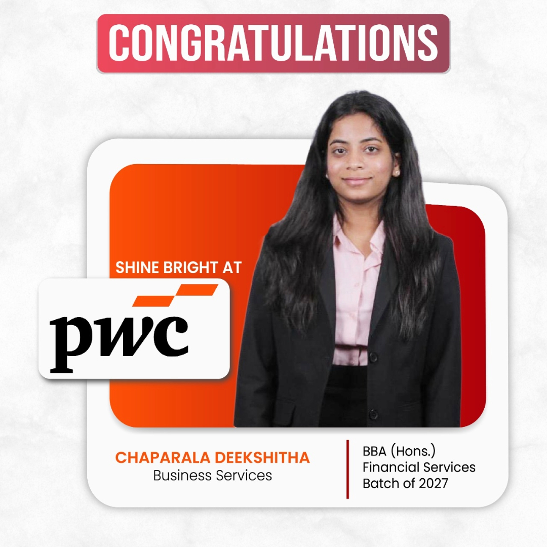 From Excellence to Opportunity: Woxsen Student Begins Career Journey with PwC India