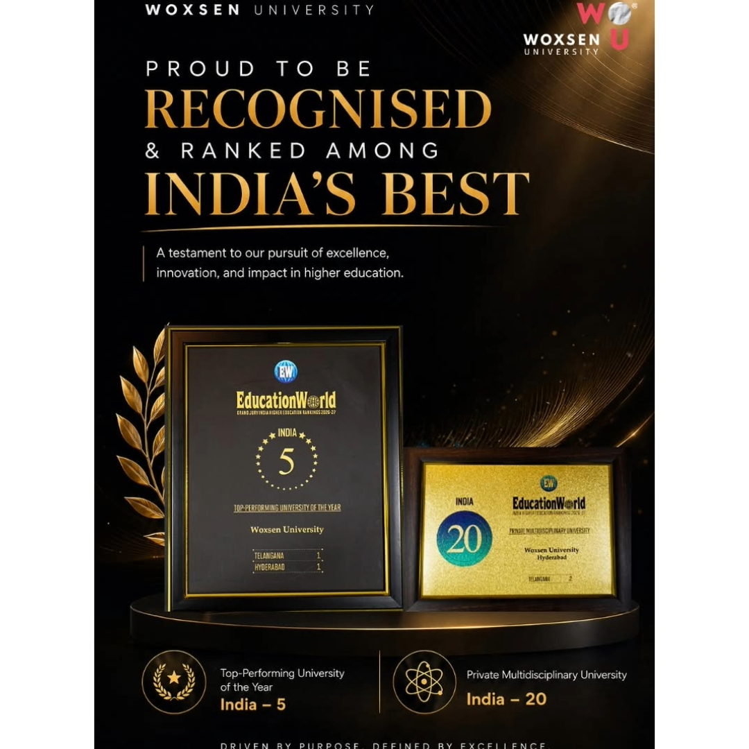 Woxsen Ranks #5 in India at EducationWorld Higher Education Rankings 2026–27