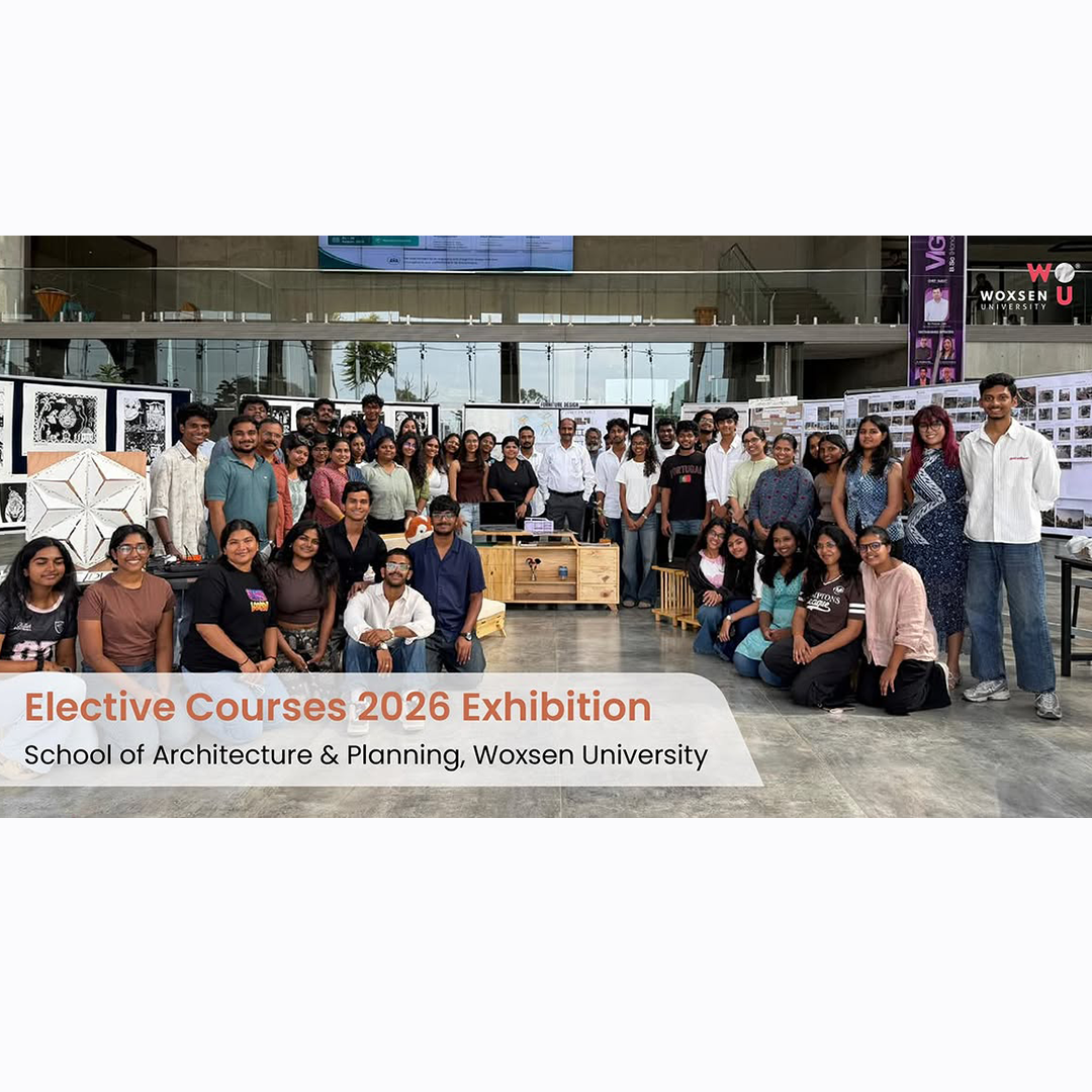 Woxsen Architecture & Planning Students Showcase Creative Work at Elective Courses 2026