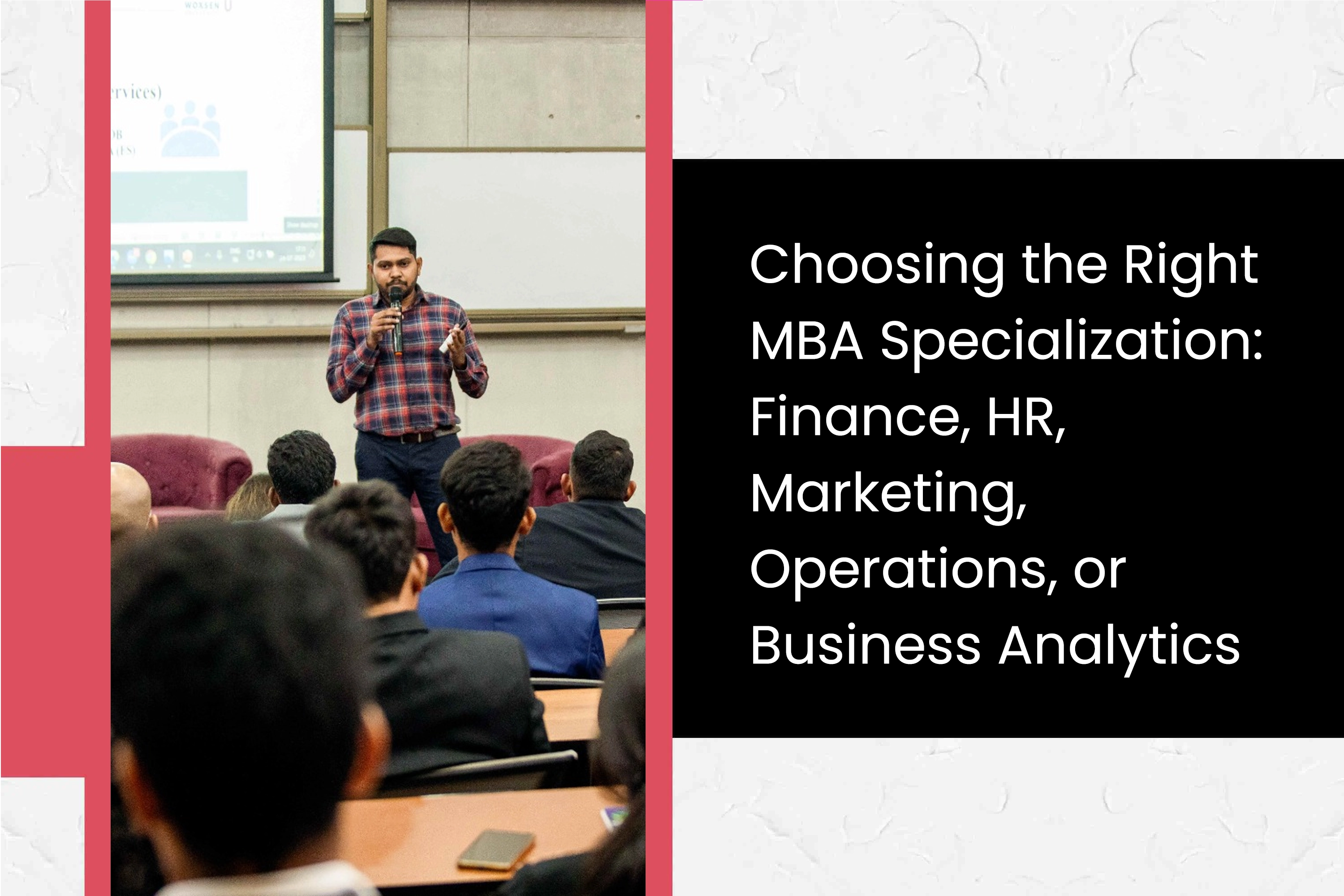 Choosing the Right MBA Specialization