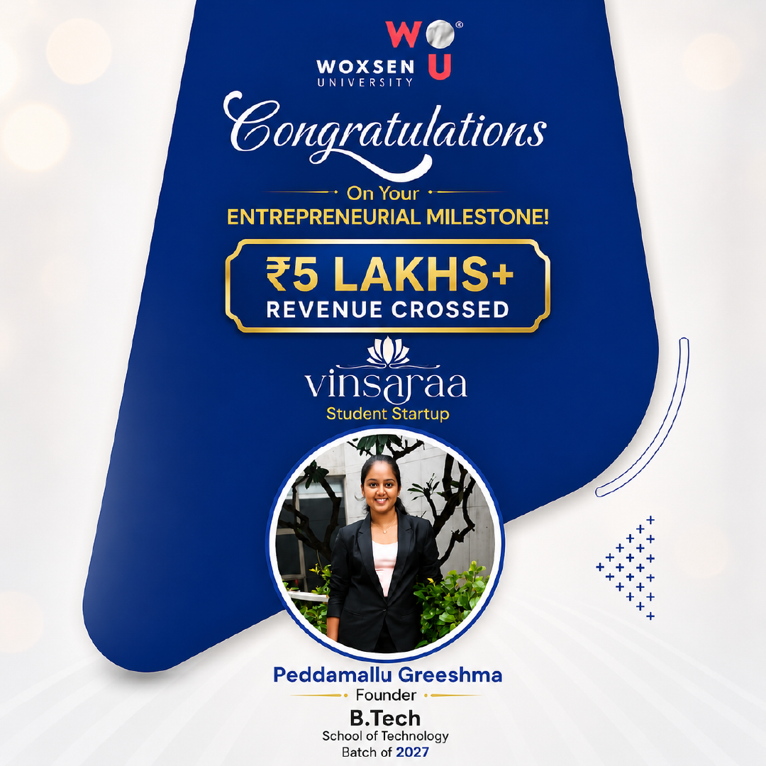 Turning Ideas into Impact: Greeshma’s Entrepreneurial Journey with Vinsaraa