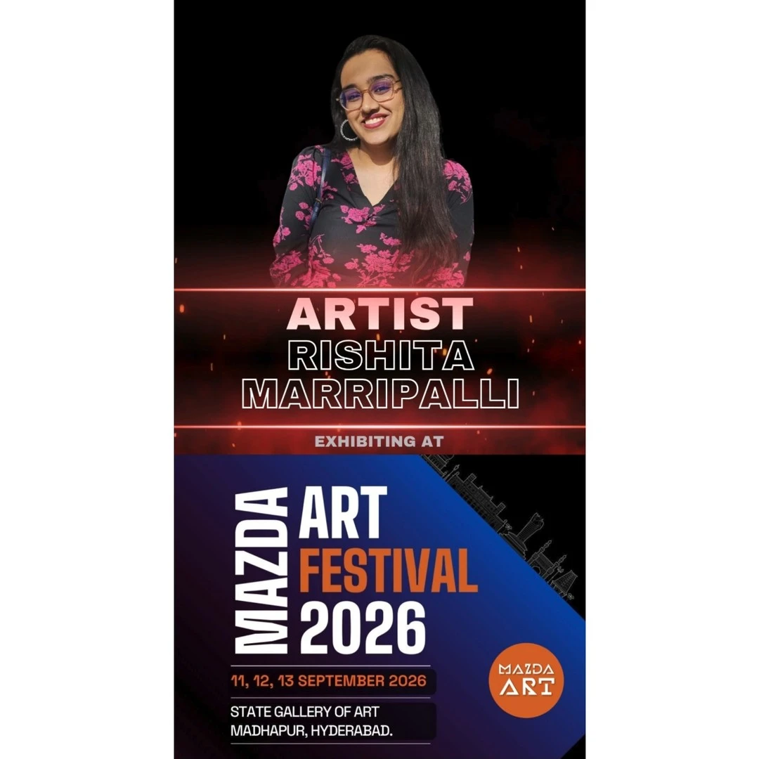 Woxsen Student’s Artwork Selected for Mazda Art Festival 2026