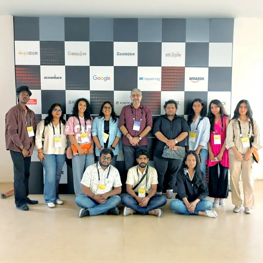 Woxsen M.Des Students Explore Design Leadership at UX India 2026