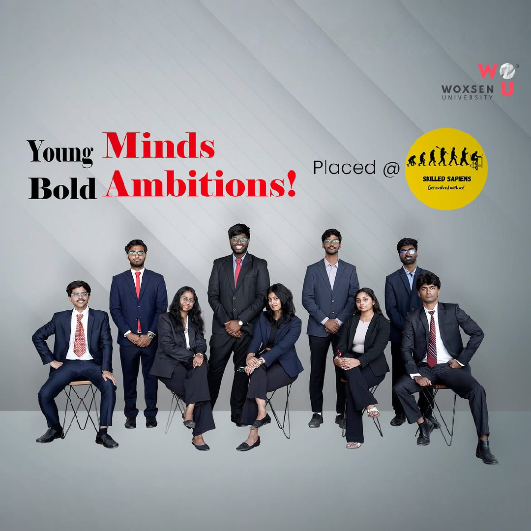 From Classroom to Career: Woxsen BBA Students Begin Their Journey with Skilled Sapiens
