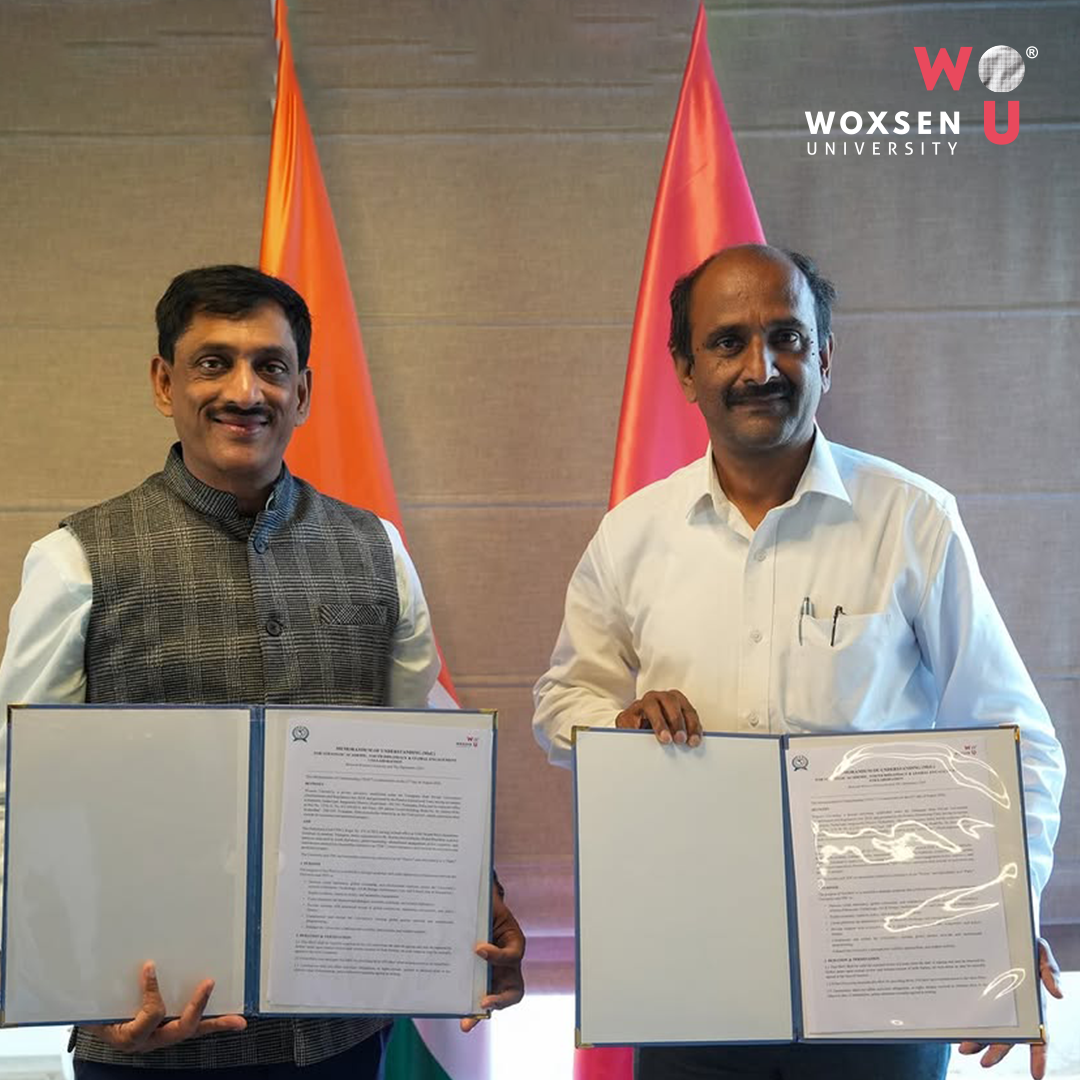 Woxsen University Signs MoU with The Diplomatic Club to Advance Youth Diplomacy and Global Engagement