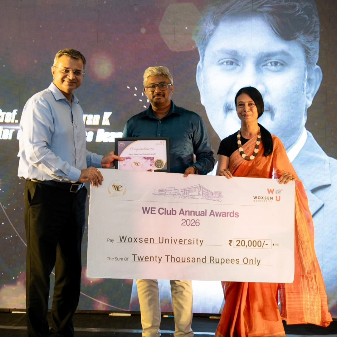 We Club Annual Awards Celebrate Excellence and Community at Woxsen